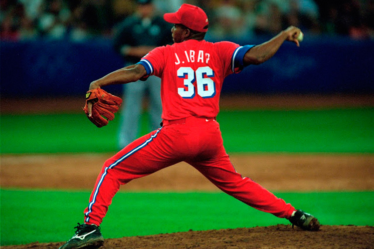 José Ibar, pícher cubano.