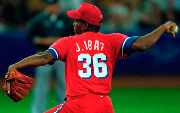 José Ibar, pícher cubano.