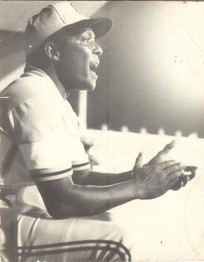 Lázaro Pérez Agramonte, receptor del béisbol cubano. Lázaro Pérez Agramonte, receptor del béisbol cubano.