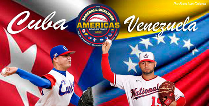 Lázaro Blanco y Aní­bal Sánchez. abridores por Cuba y Venezuela en el Preolí­mpico de las Américas.