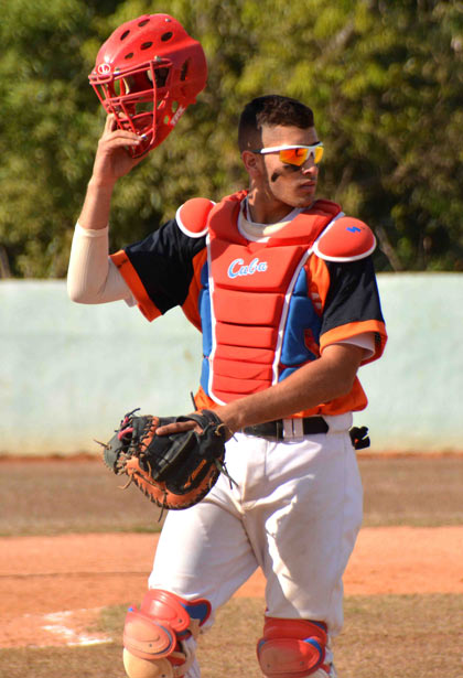 Airel Pestano Rosado, pelotero de Villa Clara. Airel Pestano Rosado, pelotero de Villa Clara.