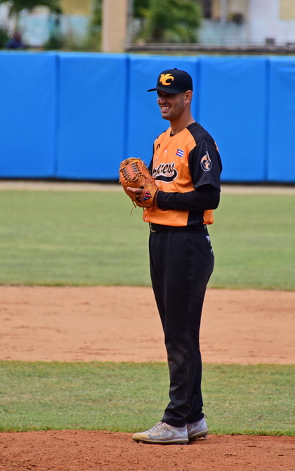 Elier Carrillo, ganador del segundo juego entre Villa Clara y Sancti Spíritus. Elier Carrillo, ganador del segundo juego entre Villa Clara y Sancti Spíritus.