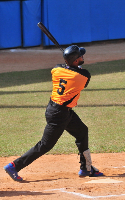 Leandro Turiño, pelotero de Villa Clara. Leandro Turiño, pelotero de Villa Clara.