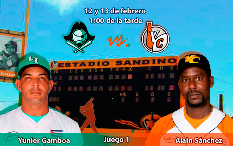 Abridores del primer juego entre Villa Clara y la Isla de la Juventud en la 61 Serie Nacional de Béisbol, el 12 de febrero de 2022. Abridores del primer juego entre Villa Clara y la Isla de la Juventud en la 61 Serie Nacional de Béisbol, el 12 de febrero de 2022.