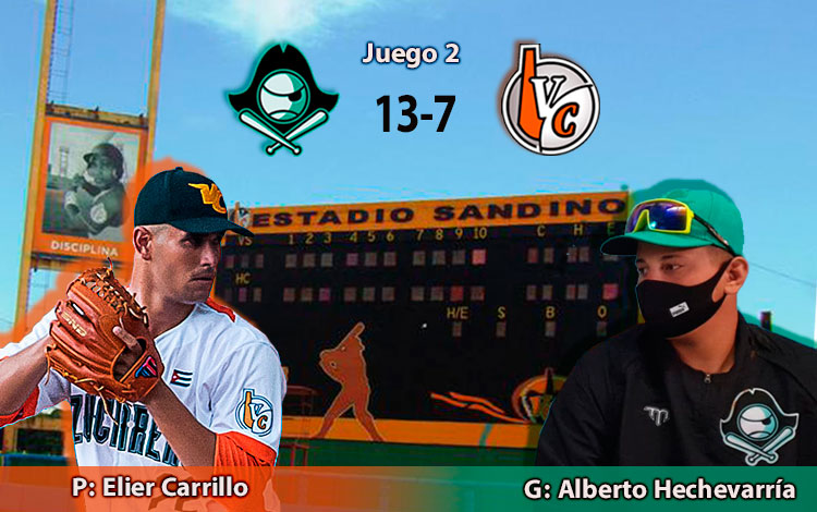 Resultado final del segundo juego entre el equipo Villa Clara y la Isla de la Juventud. Resultado final del segundo juego entre el equipo Villa Clara y la Isla de la Juventud.