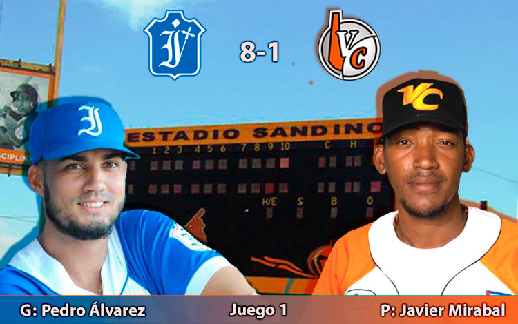Javier Mirabal y Pedro ílvarez, abridores del primer juego entre Industriales y Villa Clara. Javier Mirabal y Pedro ílvarez, abridores del primer juego entre Industriales y Villa Clara.