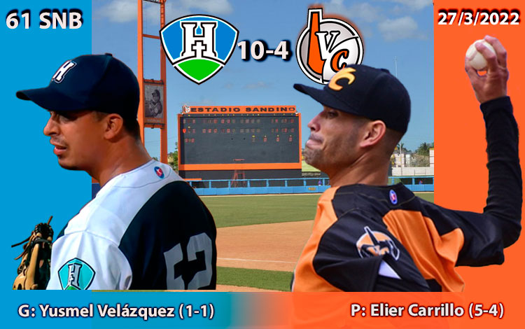 Elier Carrillo y Yusmel Velázquez, abridores del juego 2 entre Holguín y Villa Clara. Elier Carrillo y Yusmel Velázquez, abridores del juego 2 entre Holguín y Villa Clara.