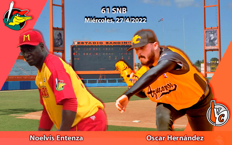 Abridores del cuarto juego entre Matanzas y Villa Clara. Abridores del cuarto juego entre Matanzas y Villa Clara.