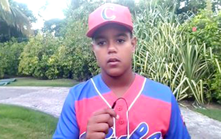 William ílvarez, abridor y jonronero en el primer juego contra Curazao. William ílvarez, abridor y jonronero en el primer juego contra Curazao.
