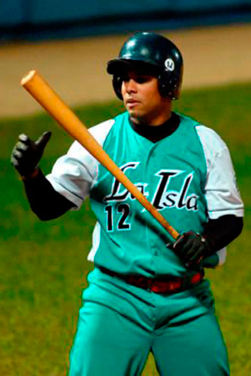 Michel Enríquez, pelotero de la Isla de la Juventud.
