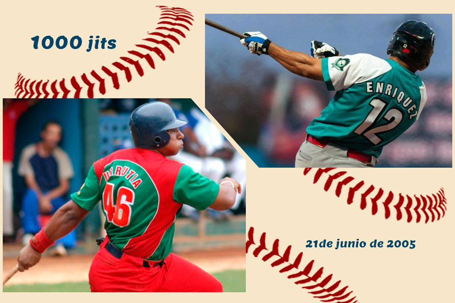 Osmani Urrutia y Michel Enríquez, 1000 jits el 21 de junio de 2005.