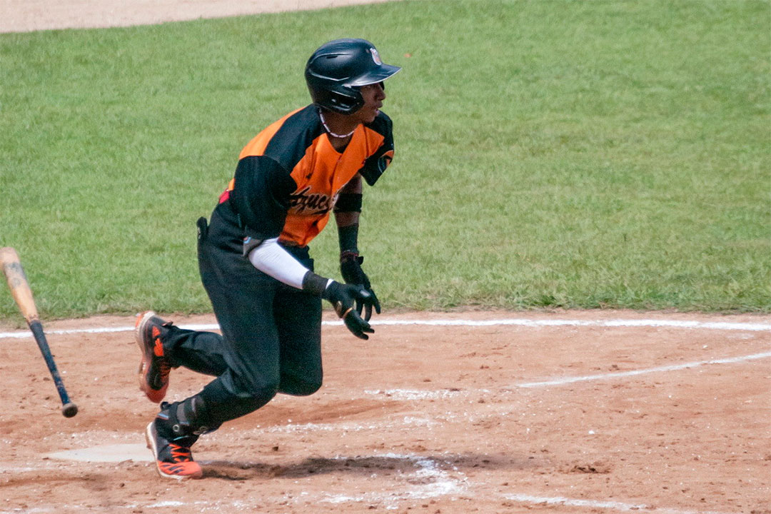  Saikel Águila, pelotero de Villa Clara.