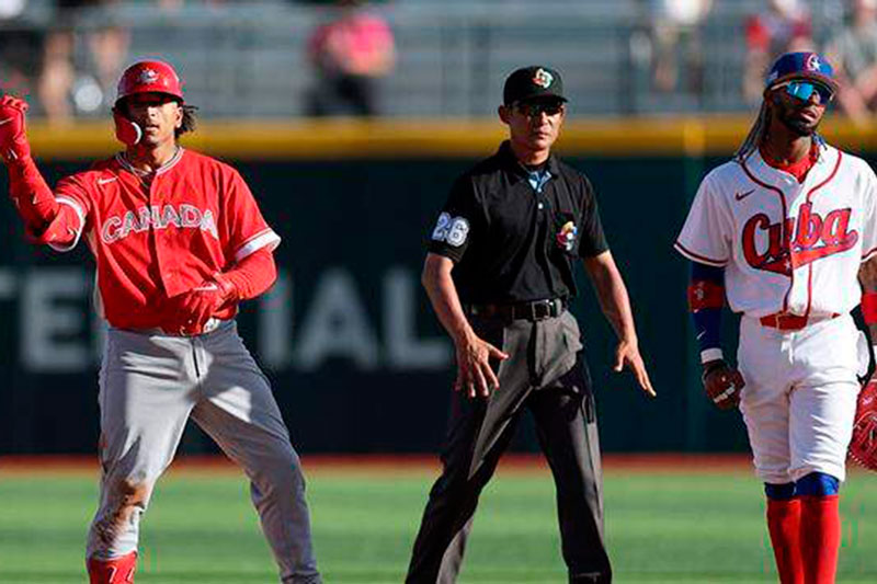 Canadá vence a Cuba en el VI Clásico Mundial de Béisbol.
