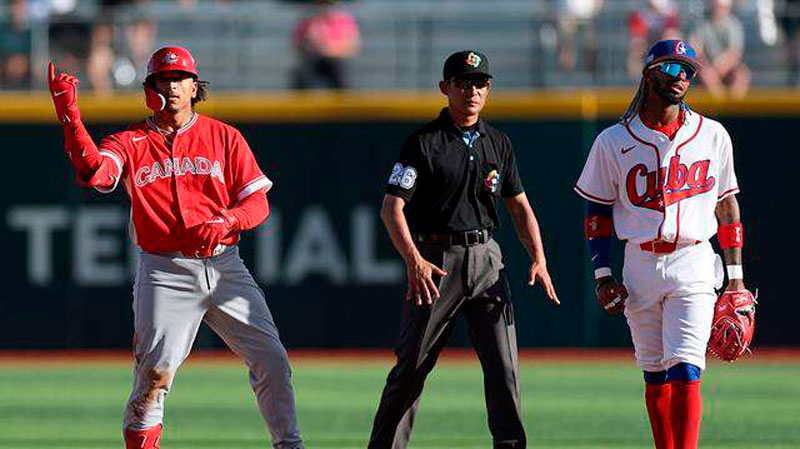 Canadá vence a Cuba en el VI Clásico Mundial de Béisbol.