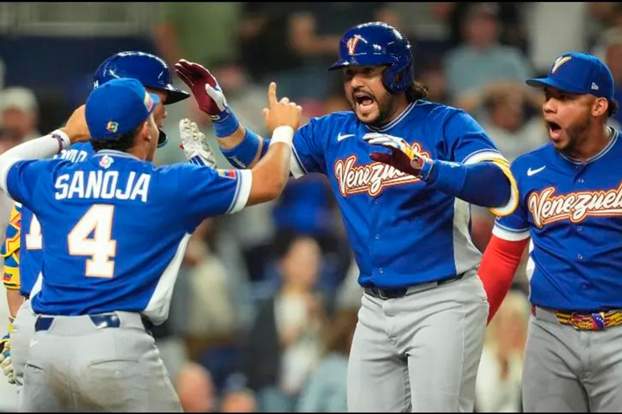 Eugenio Suárez impulsó la carrera del triunfo.