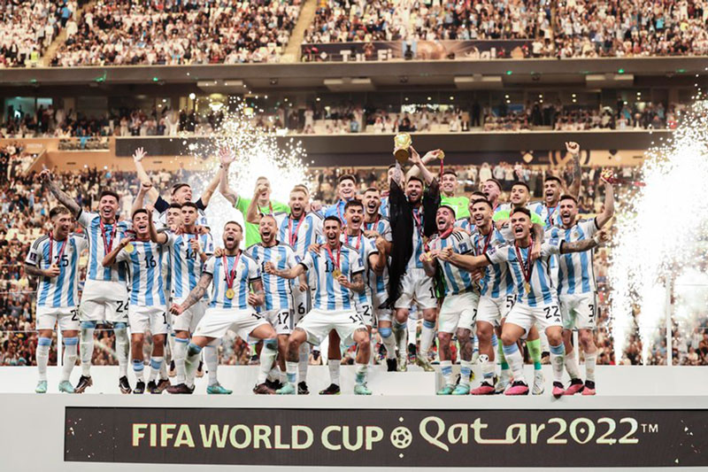 Argentina, campeón de la Copa del Mundo 2022.