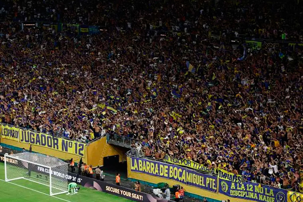 El equipo Boca Juniors tuvo un valioso jugador número 12 en las gradas. (Foto: Tomada de Internet)