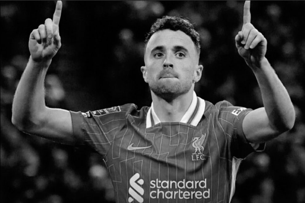 Diogo Jota, futbolista portugués fallecido el 3 de julio de 2025.