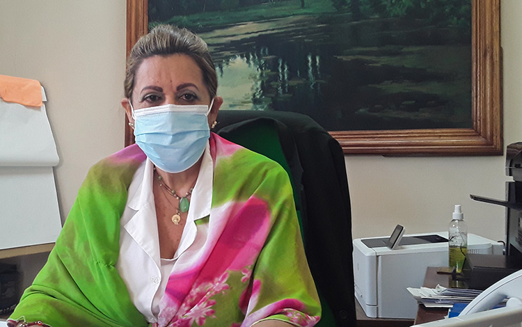 Nancy Alfonso Rodrí­guez, directora del BPA en Villa Clara.
