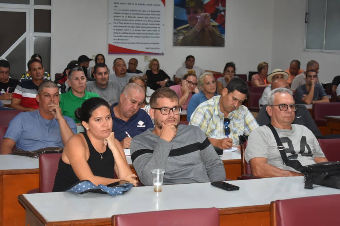 Representantes de Mypimes en Santa Clara