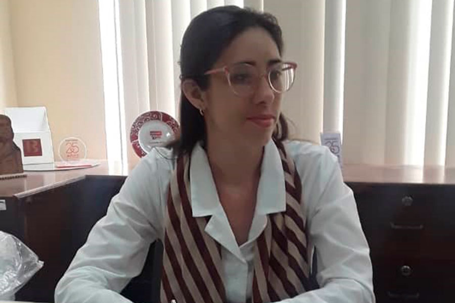 Marisol Martinez Duarte, subdirectora Comercial de Bandec en Villa Clara.