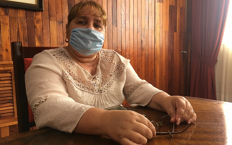 Osana Molerio Pérez, rectora de la Universidad Central «Marta Abreu» de Las Villas (UCLV)