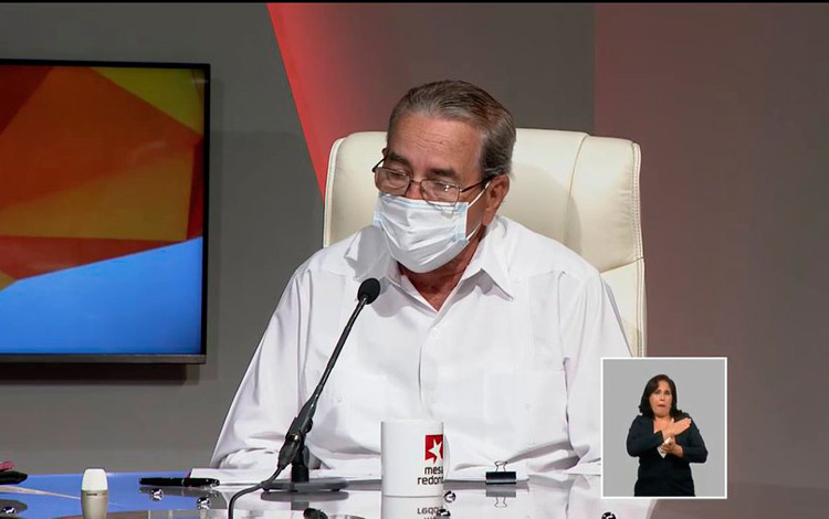 El ministro de Educación Superior, José Ramón Saborido Loidi.