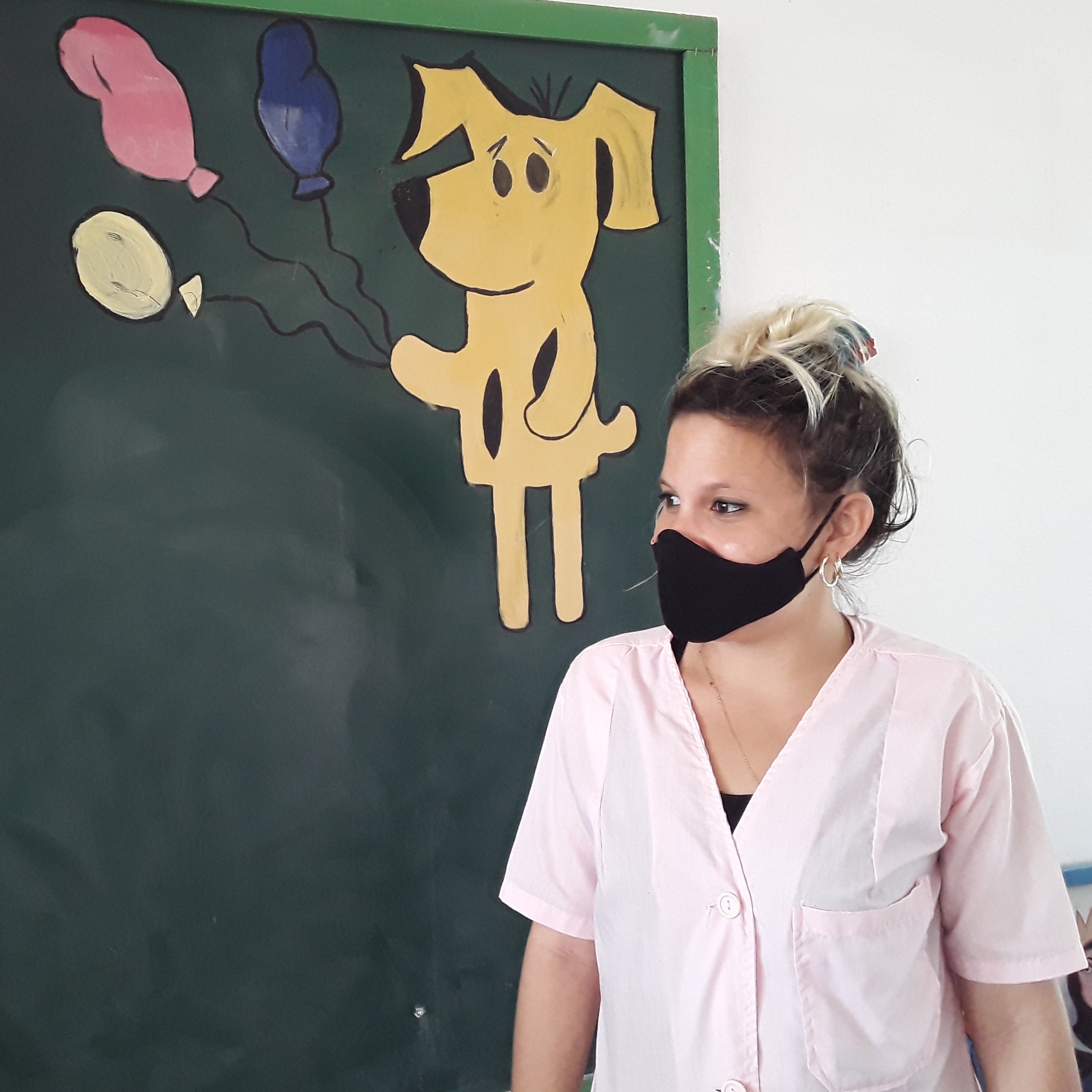 Lisandra Aguiar, joven maestra. Lisandra Aguiar, joven maestra.
