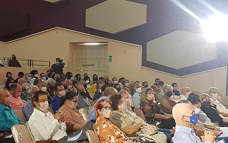 Participantes en la Convención Científica Internacional UCLV 2021.
