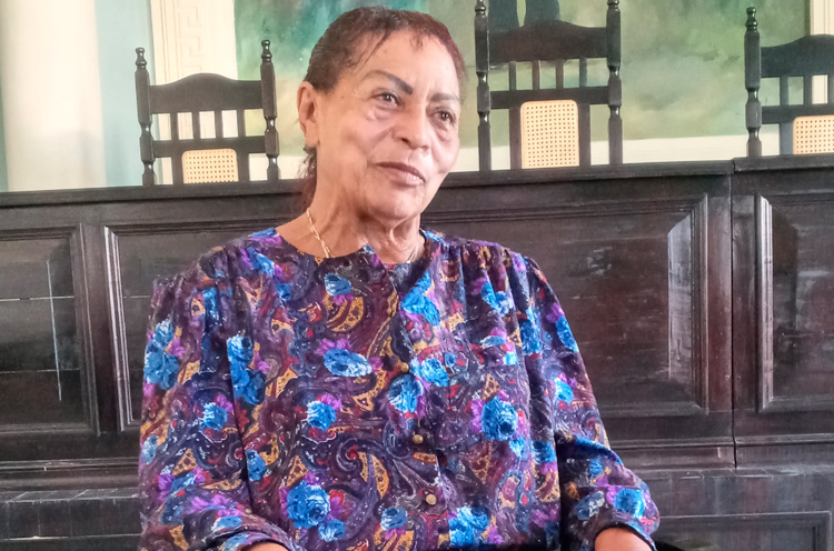 Martina Báez Morales, alfabetizadora y maestra. Martina Báez Morales, alfabetizadora y maestra.