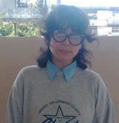 Liss Mariam González Gavilán, estudiante de 11.o grado.