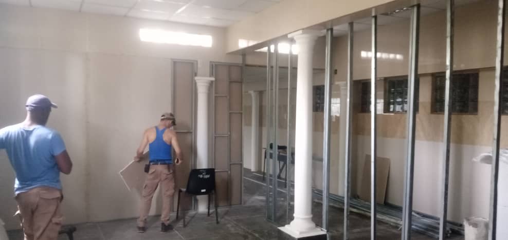 Remodelación de nuevo local del CUM de Caibarién.