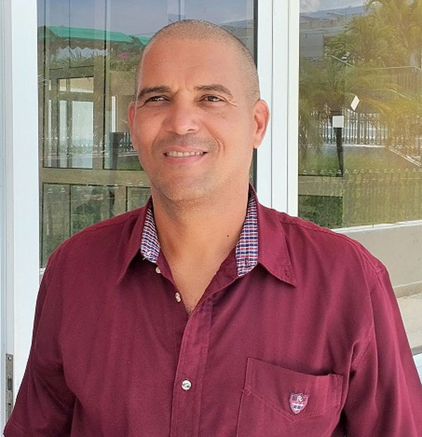 Profesor Wilian Marín, subdirector del Centro Universitario Municipal de Caibarién.