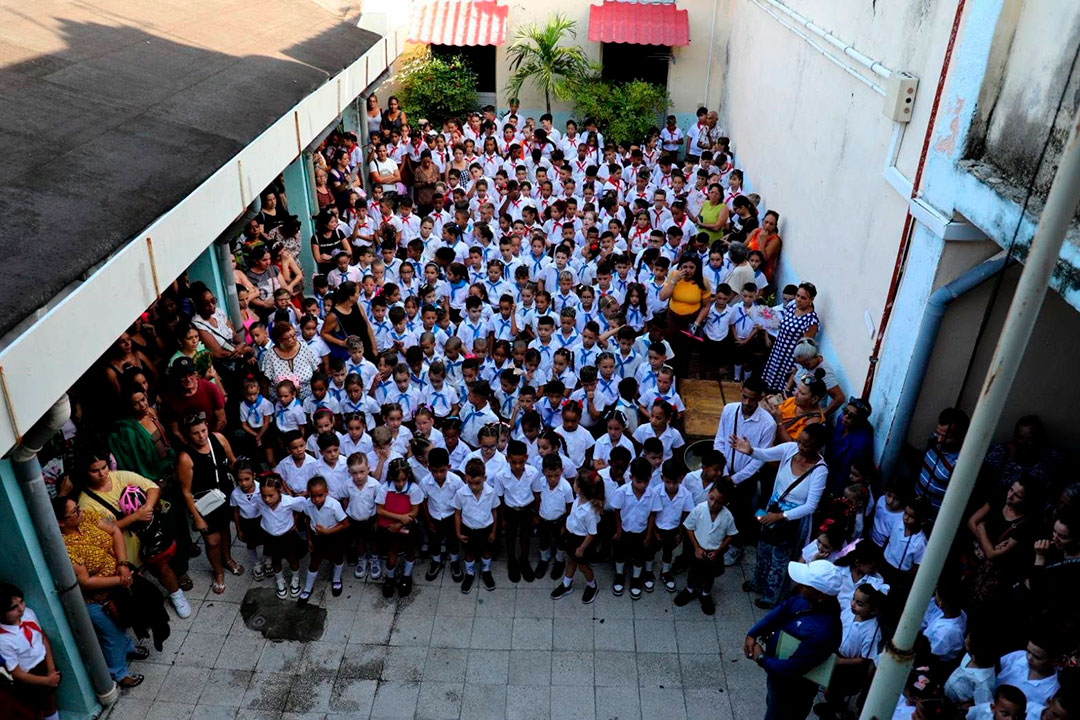 Acto de inicio del curso escolar.