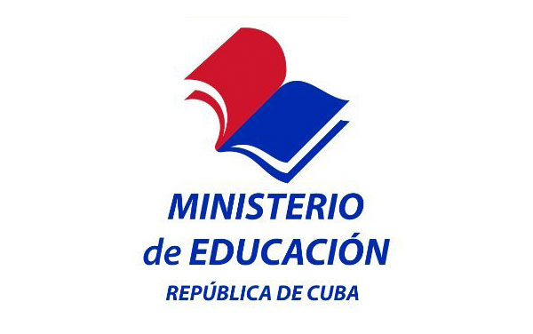 Logo del Ministerio de Educación en Cuba.