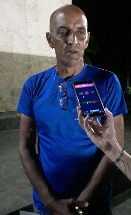 Osvaldo Rodrí­guez Echeverrí­a, director de la UEB Servicios Comerciales de la Empresa Eléctrica en Villa Clara.