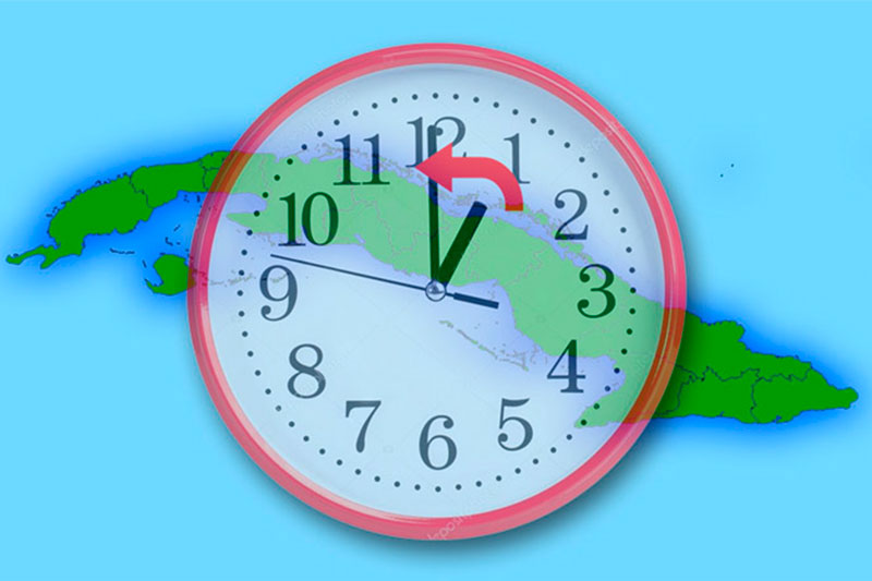 Horario normal en Cuba.