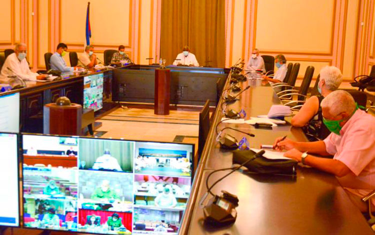 Reunión del Consejo de Estado.