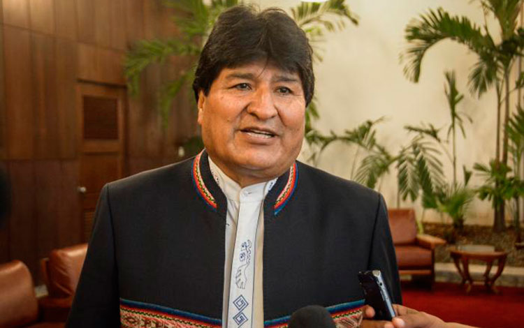 Evo Morales Ayma, líder indigenista y expresidente de España.