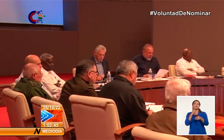 Reunión del Consejo de Ministros.