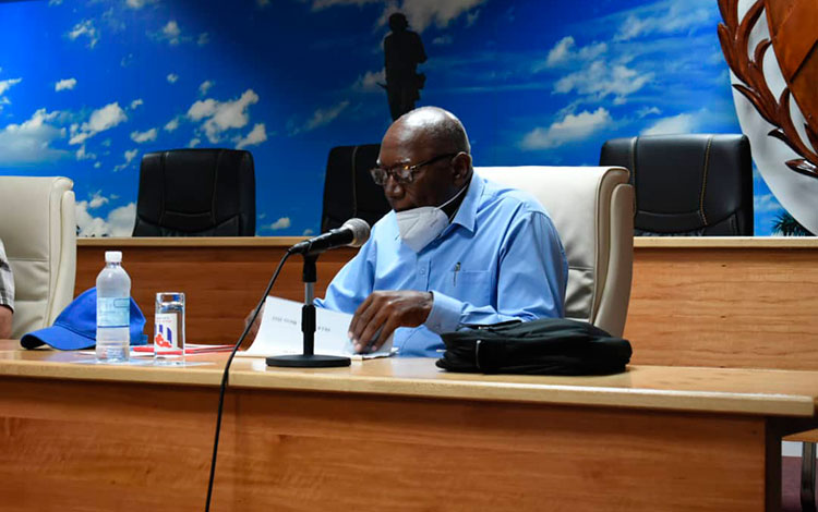 Salvador Valdés Mesa, vicepresidente de la República de Cuba.