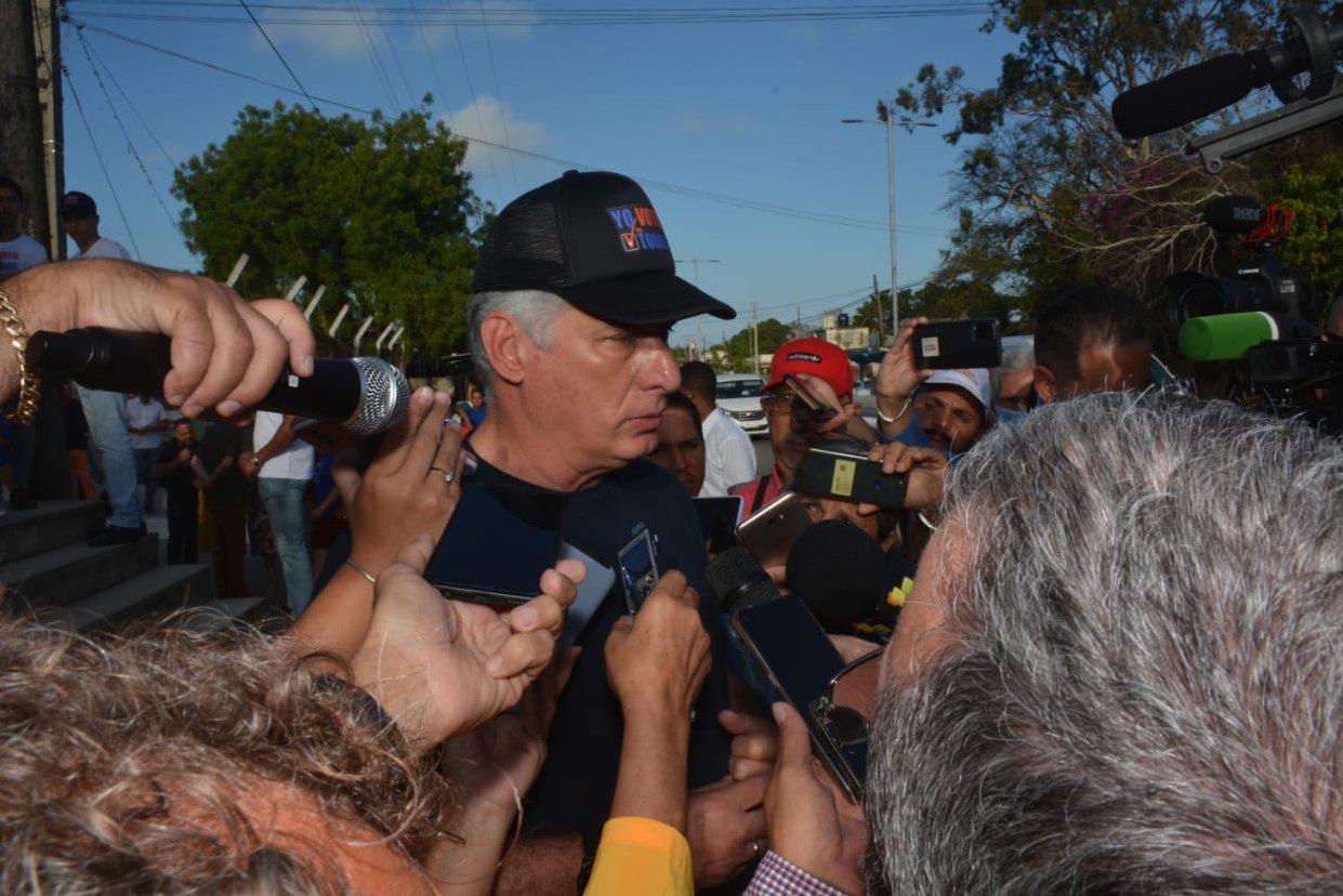 Declaraciones del presidente cubano