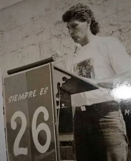 Miguel Díaz-Canel Bermúdez mientras era primer secretario del Partido en Villa Clara.