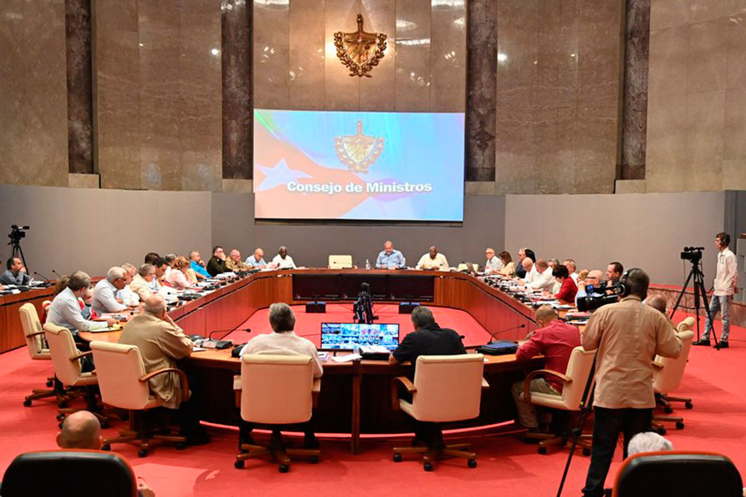 Reunión del Consejo de Ministros.