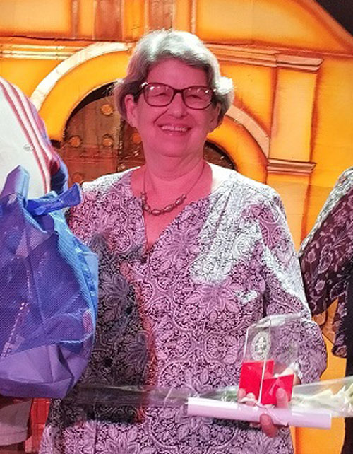 María Aleida Hernández, destacada museóloga.