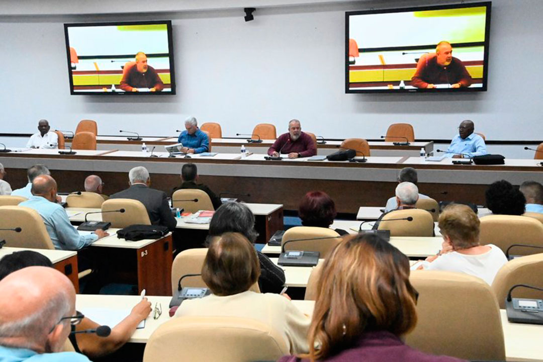 Reunión extraordinaria del Consejo de Ministros.