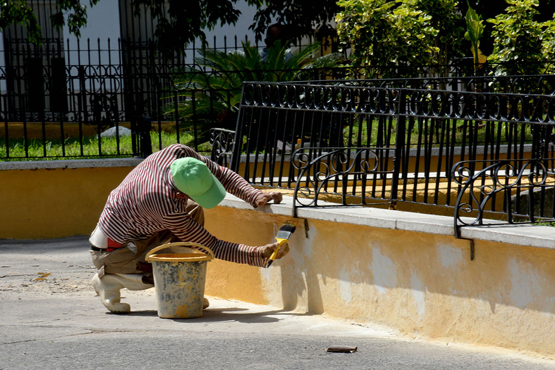 Remozamiento del parque El Carmen.