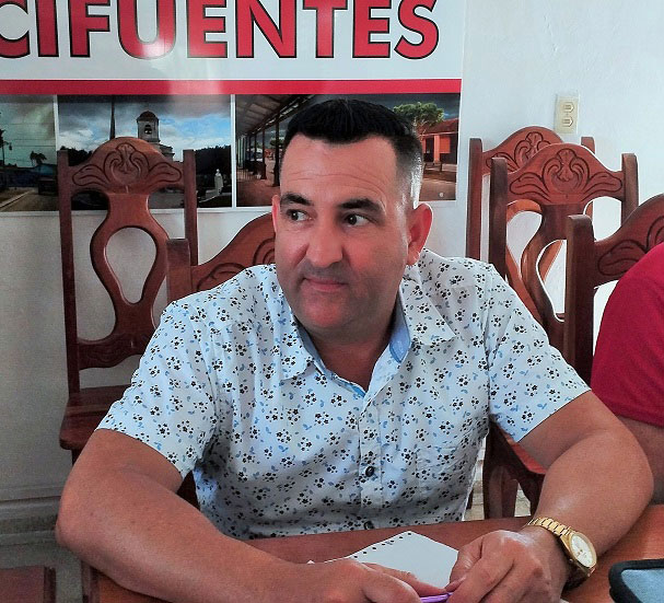 Irail Trujillo Álvarez, coordinador de programas y objetivos del Gobierno Provincial.