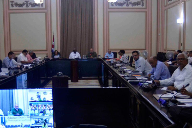 Reunión del Consejo de Estado.