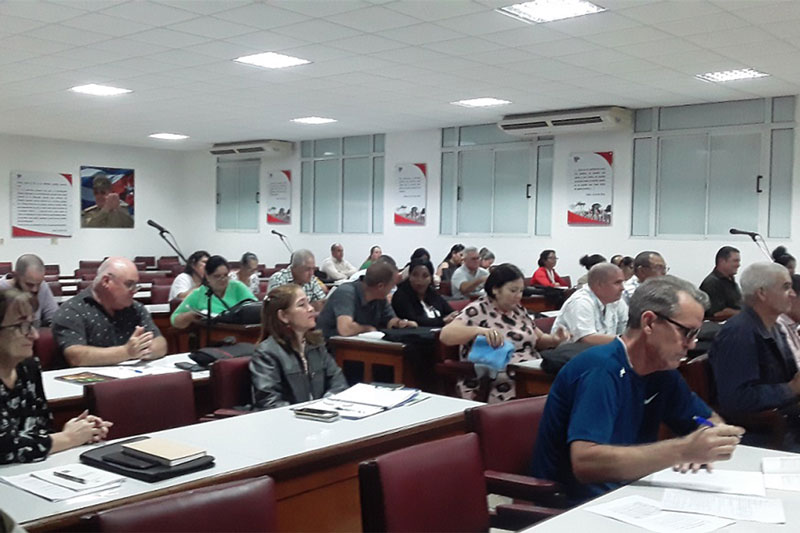 Reunión de estudio del Consejo de Gobierno.